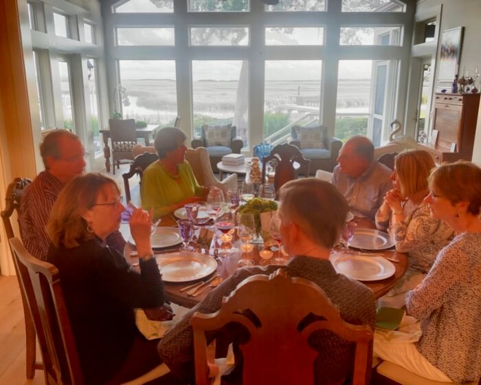 A Spring Evening in France Dinner Party photo by Kathy Miller