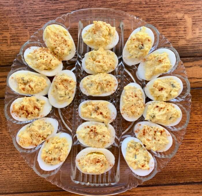 deviled eggs Tennessee style photo by Kathy Miller