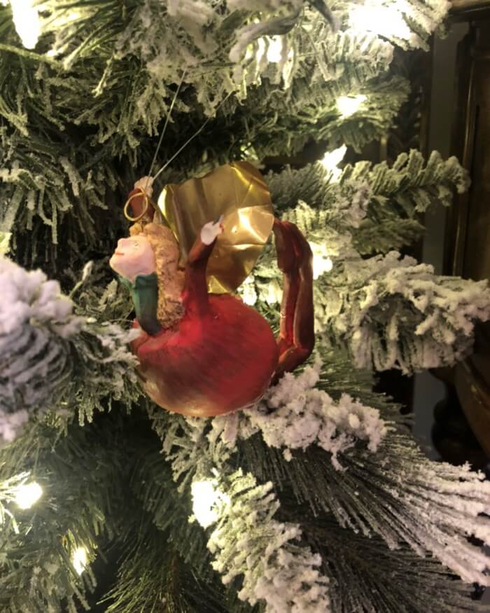 Apple Fairy ornament