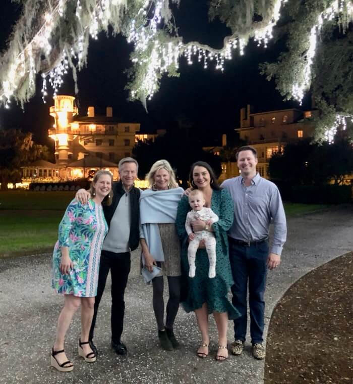 The Millers at Jekyll Island Club photo by Kathy Miller