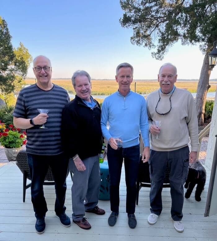 Huntington guys on the marsh photo by Kathy Miller