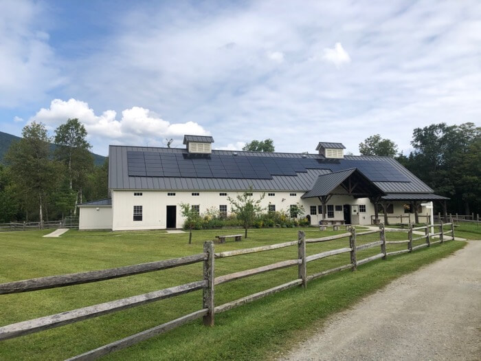 Hildene Barn at the Goat Dairy photo by Kathy Miller
