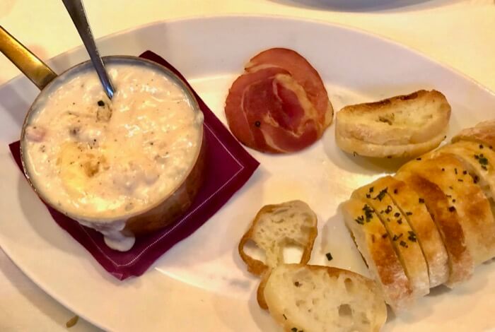 Lobster and Brie Fondue photo by Kathy Miller