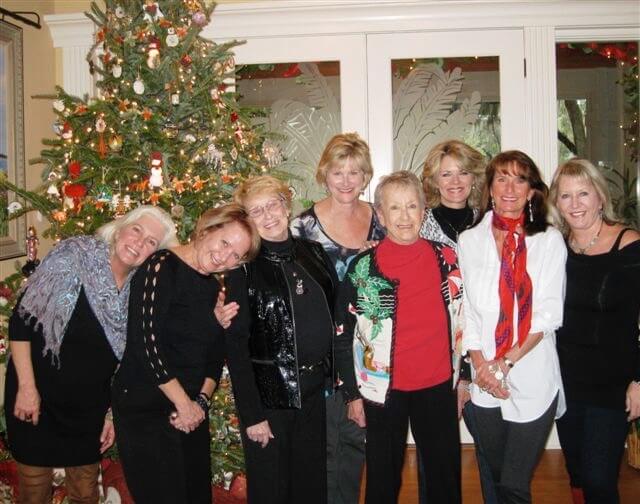 Christmas with the PV girls on Amelia Island photo by Kathy Miller