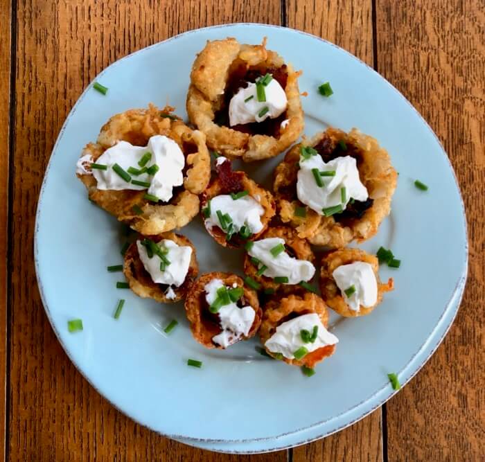 Tater Tot Cups photo by Kathy Miller