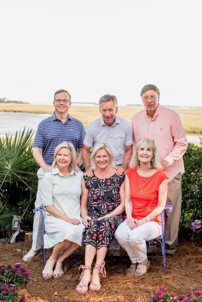 Lovett Girls with husbands