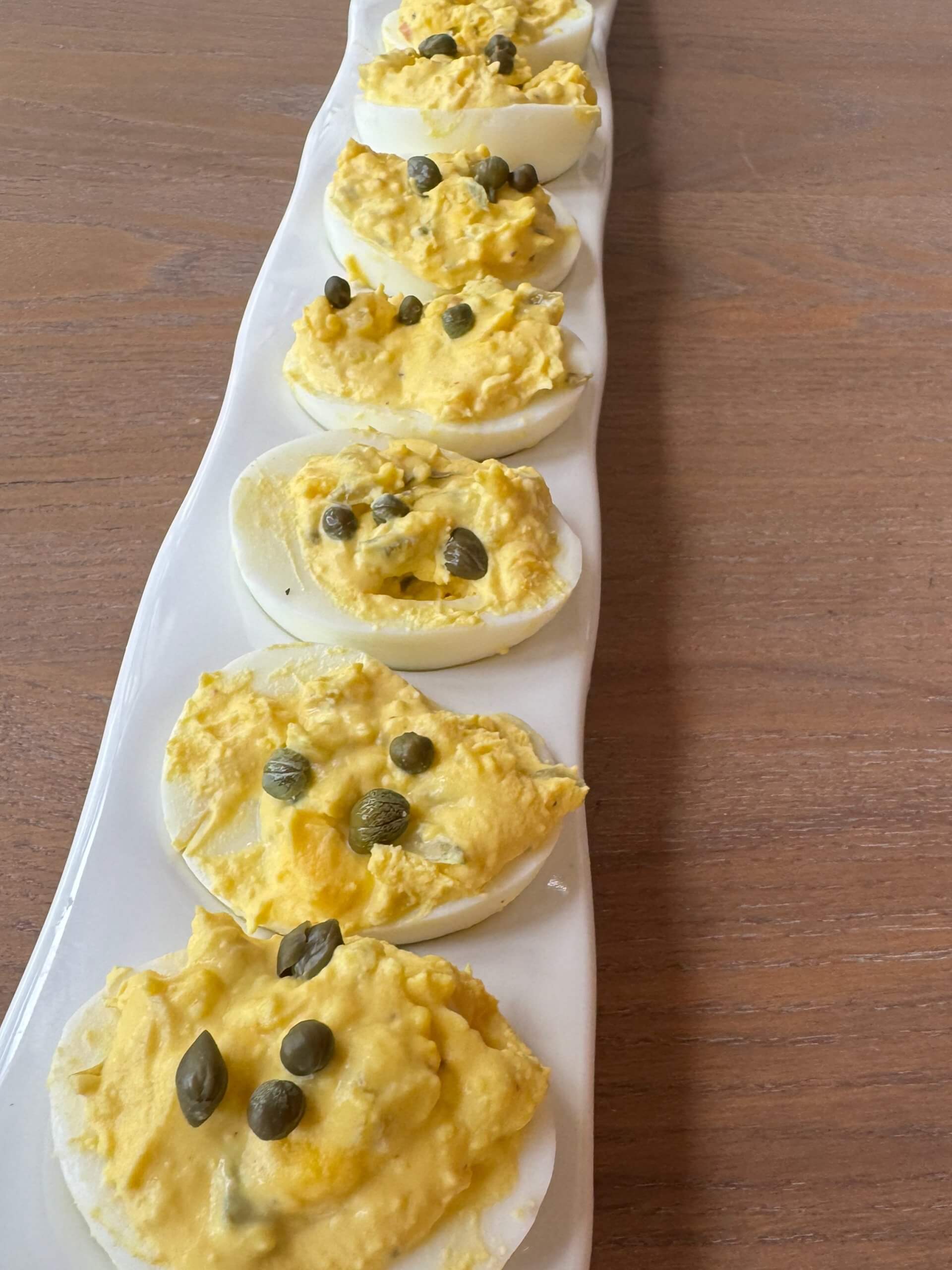 Deviled Eggs with Capers