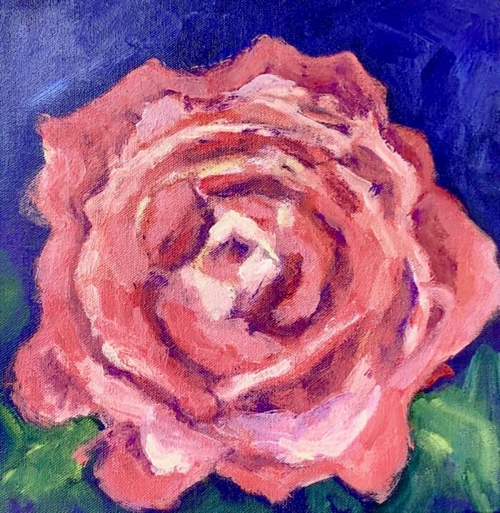 Pink Slamon Rose